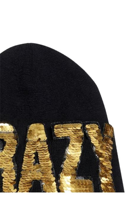 Black wool hat for girls REGINA | I70280NERO