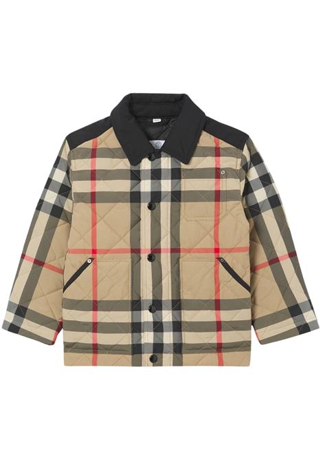 Unisex check nylon jacket Burberry | 8041160/MOCHECK