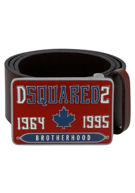 Brown leather children's belt DSQUARED2 | D2B46M/FMARRONE