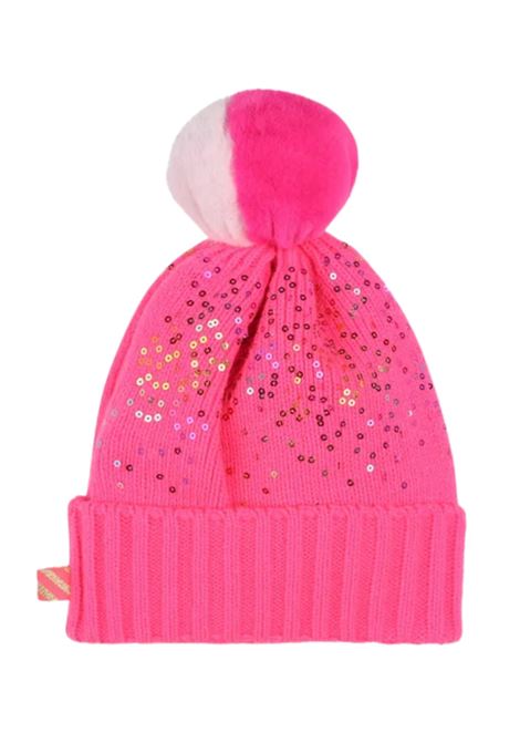 Cappello bambina con pom pon Billieblush | U20605/MAFUCSIA