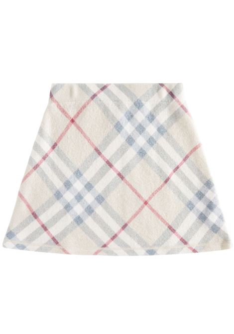 Gonna bambina check in lana Burberry | 8093147/PIECHECK