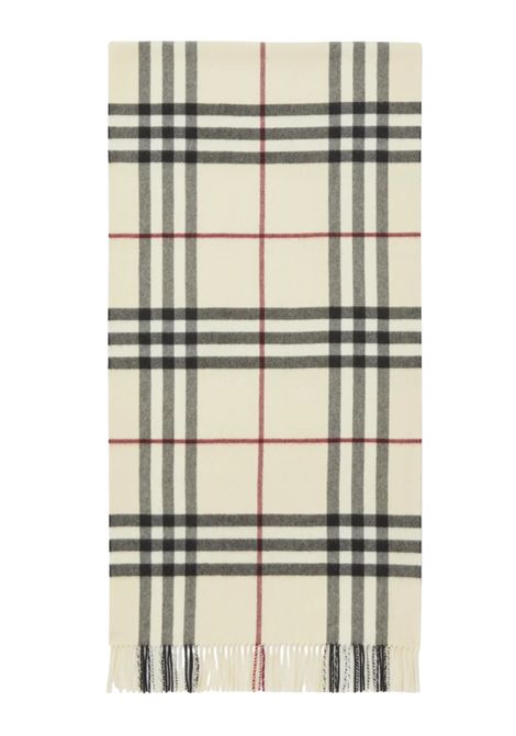 Unisex cashmere check scarf Burberry | B20163CHECK