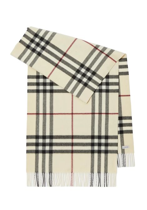Unisex cashmere check scarf Burberry | B20163CHECK
