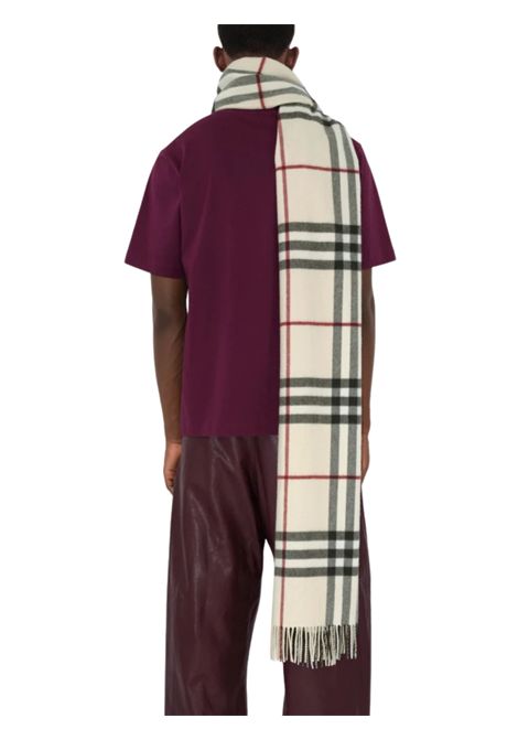 Unisex cashmere check scarf Burberry | B20163CHECK
