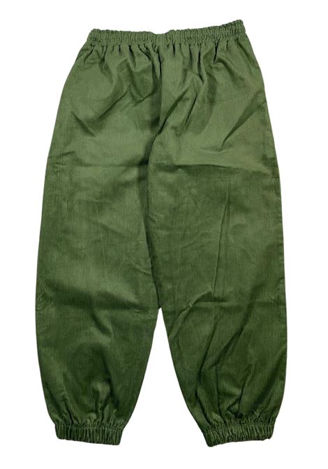 Pantalone bambino verde in cotone DIADORA | PA021VERDE
