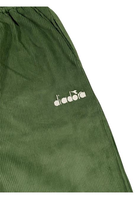 Pantalone bambino verde in cotone DIADORA | PA021VERDE