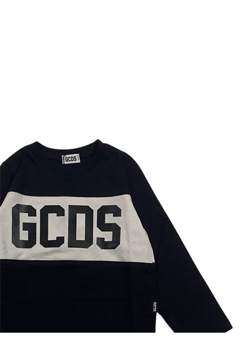 Unisex blue cotton T-shirt GCDS | B2KU2214JF1BLU