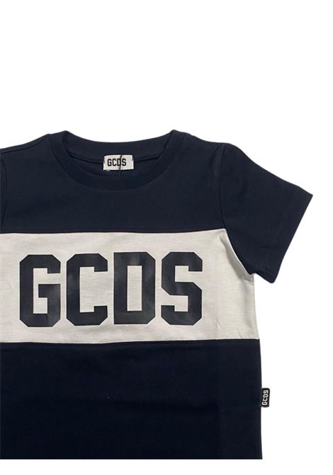 Unisex blue cotton T-shirt GCDS | B2KU2329JF1BLU
