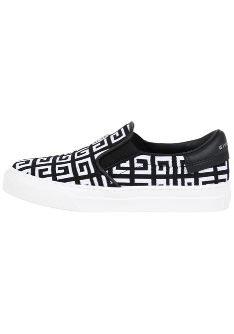 Scarpe unisex bianco/nero bitessuto GIVENCHY | H30370/PIEBIANCO/NERO