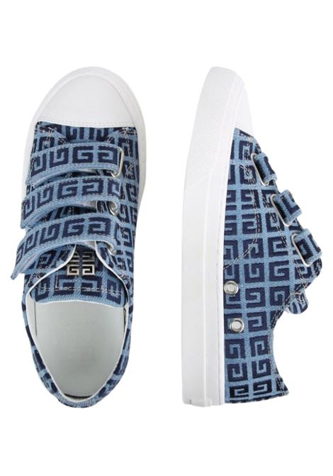 Sneakers bambino in denim GIVENCHY | H30522/MADENIM