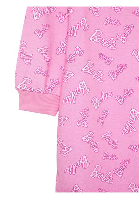 Abito bambina rosa in cotone Monnalisa | 19D9304772/ANROSA