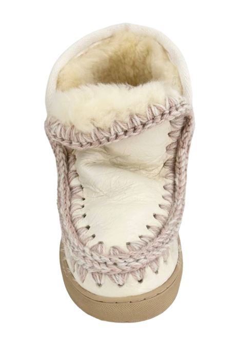 Girls' Eskimo Shoes White Suede Mou | FK111000C/PIAWXWHI