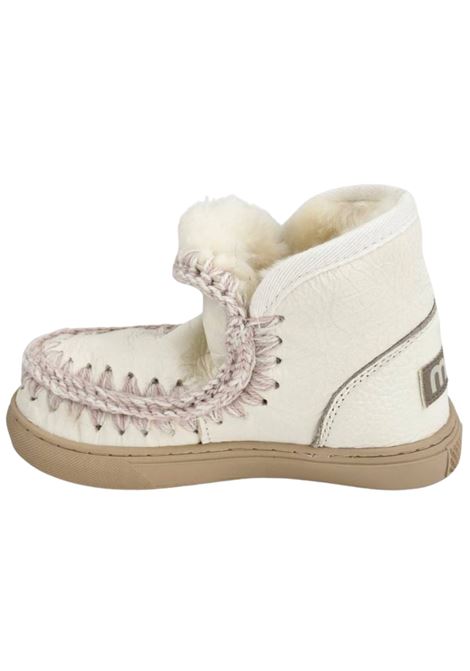 Girls' Eskimo Shoes White Suede Mou | FK111000C/PIAWXWHI