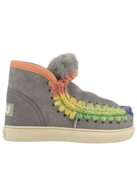 Eskimo Shoes Girls Grey Suede Mou | FK111016A/PIAGRIGIO