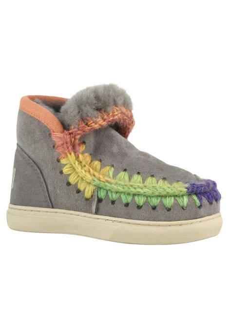 Eskimo Shoes Girls Grey Suede Mou | FK111016A/PIAGRIGIO