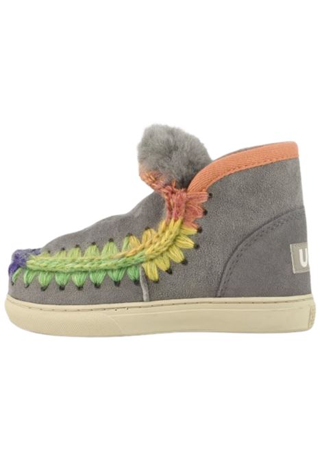 Eskimo Shoes Girls Grey Suede Mou | FK111016A/PIAGRIGIO
