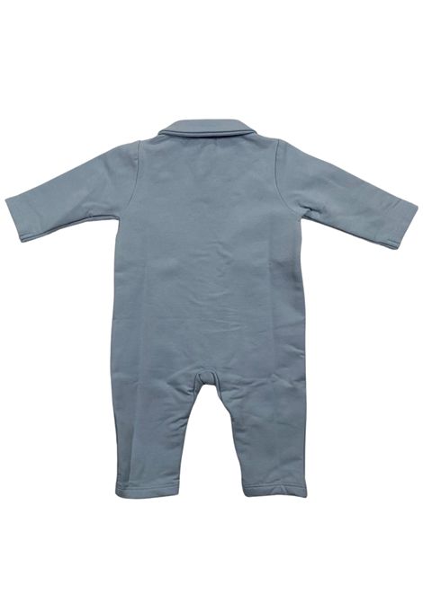 Tutina neonato azzurra in cotone NANAN | I25108AZZURRO