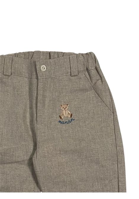 Beige cotton baby trousers NANAN | I25177BEIGE
