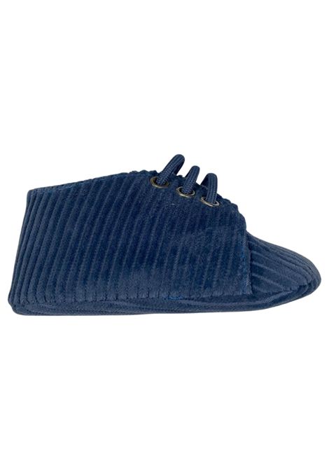 Blue velvet baby shoes NANAN | I25216AZZURRO
