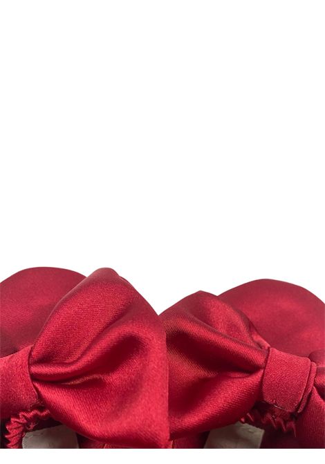 Red baby shoes with bow NANAN | I25515ROSSO