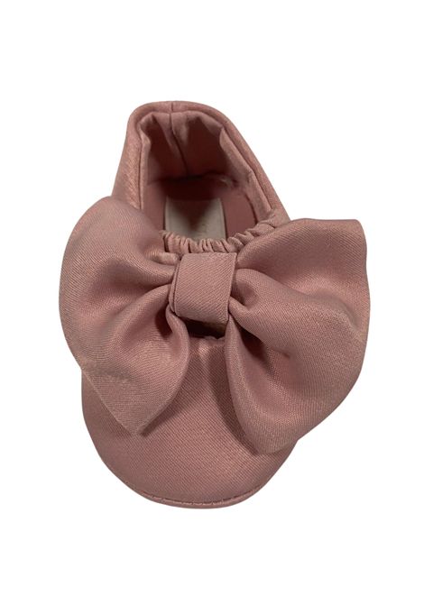 Pink baby shoes with bow NANAN | I25516ROSA