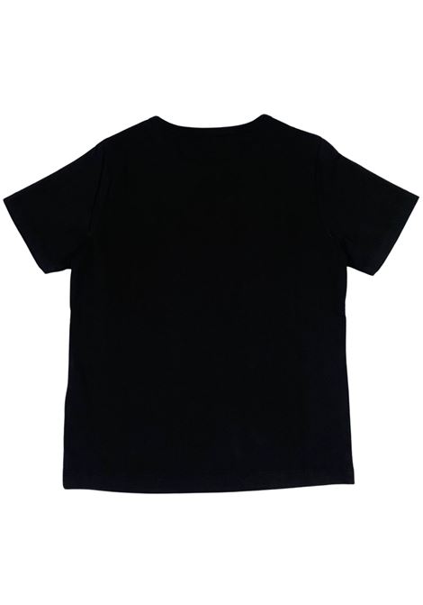 Black cotton kids t-shirt SUN68 | CPT45304NERO
