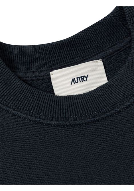 Felpa bambino blu in cotone AUTRY | KSPKP3JV5BLU