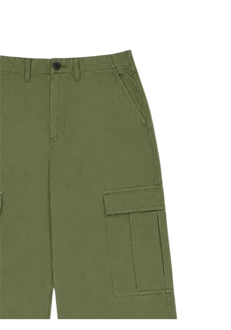Green unisex cotton trousers BELLEROSE | BK242104/DEBVERDE