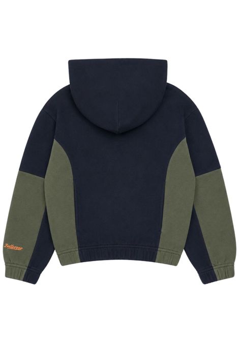 Blue cotton sweatshirt for children BELLEROSE | BK242366/DEBBLU
