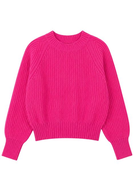 Girls' wool blend sweater BELLEROSE | BK242901/DEBFUCSIA