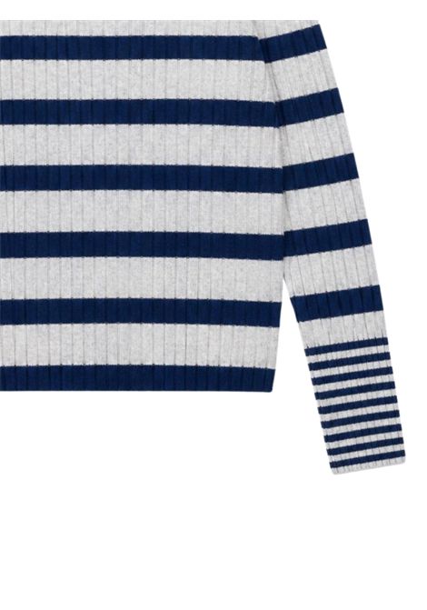 Maglione bambina grigio in lana BELLEROSE | BK242912/DEBGRIGIO