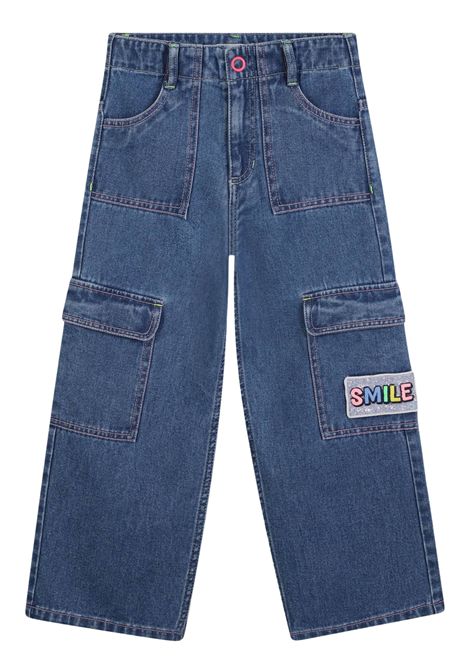 Girls' denim cotton jeans Billieblush | U21329/MADENIM