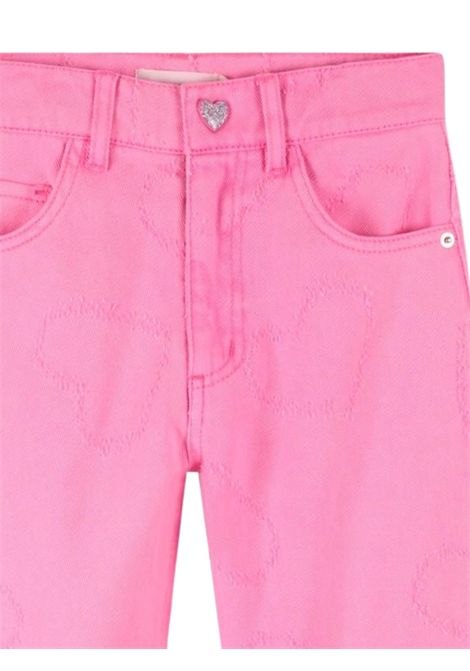 Pink cotton jeans for girls Billieblush | U21343/MAROSA