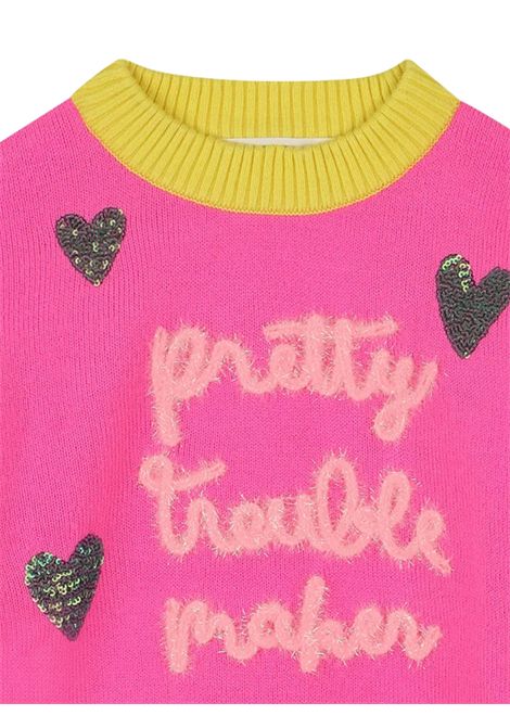 Fuchsia girl's sweater Billieblush | U21378/MAFUCSIA