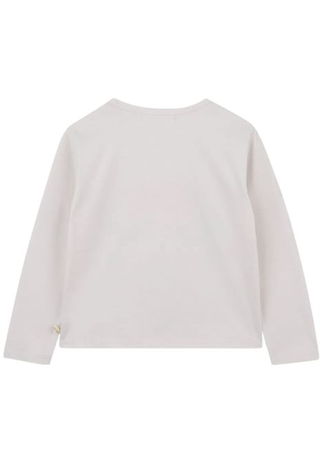 White cotton T-shirt for girls Billieblush | U21608/MABIANCO