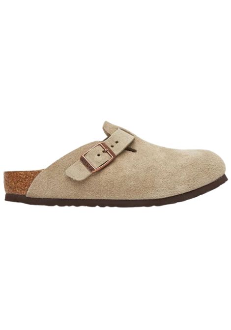 Unisex beige Boston slipper BIRKENSTOCK | 1027875/MATAUPE