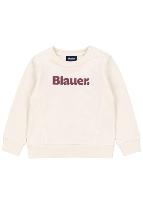 Felpa neonato beige in cotone BLAUER | 26WBBXF03531BEIGE