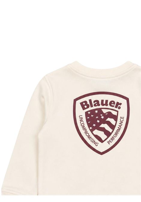 Felpa neonato beige in cotone BLAUER | 26WBBXF03531BEIGE
