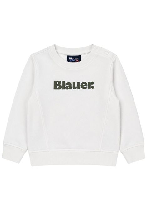 Felpa neonato panna in cotone BLAUER | 26WBBXF03542PANNA