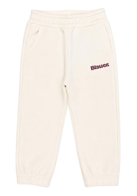 Pantalone neonato beige in cotone BLAUER | 26WBBXP01535BEIGE