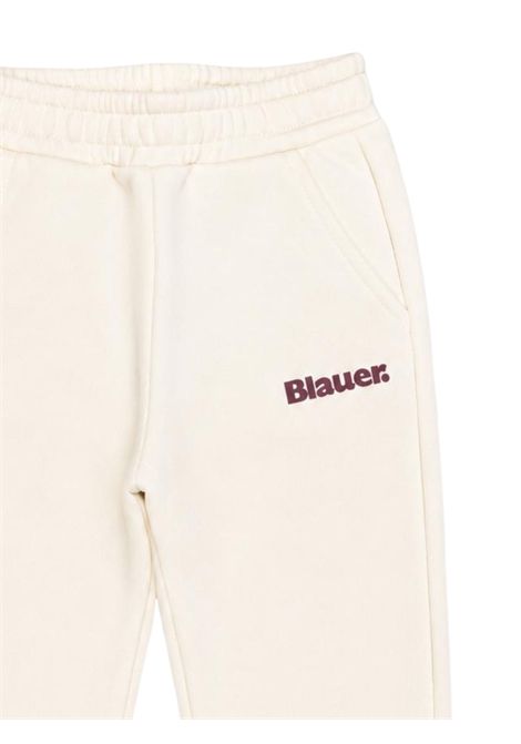 Pantalone neonato beige in cotone BLAUER | 26WBBXP01535BEIGE