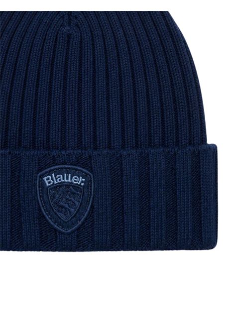 Cappello bambino blu in lana BLAUER | 26WBLKA05558BLU