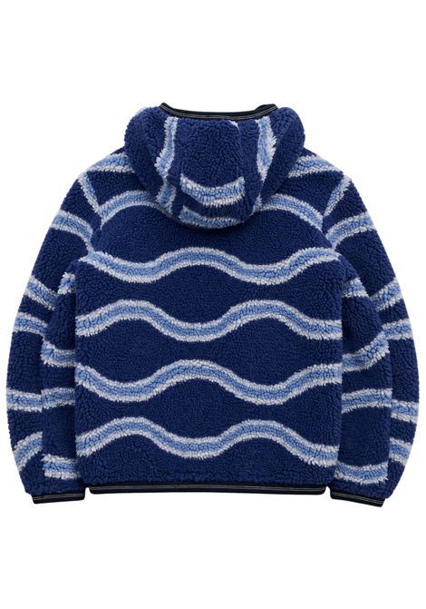 Giubbino bambino blu in sherpa BLAUER | 26WBLKC01329BLU