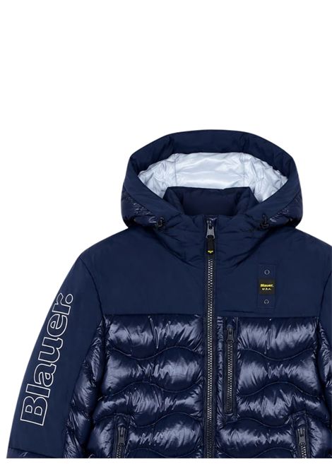 Giubbino bambino blu imbottito BLAUER | 26WBLKC02275BLU