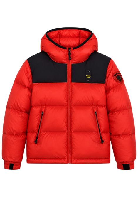 Giubbino bambino arancio imbottito BLAUER | 26WBLKC02279ARANCIO