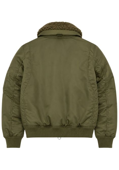 Giubbino bambino verde bitessuto BLAUER | 26WBLKC02333VERDE