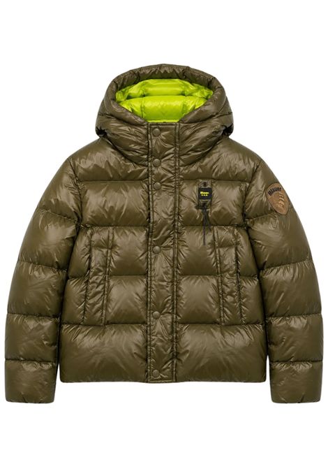Giubbino bambino verde imbottito BLAUER | 26WBLKC03457VERDE