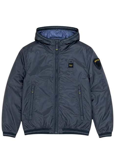 Giubbino bambino grigio reversibile BLAUER | 26WBLKC06278GRIGIO