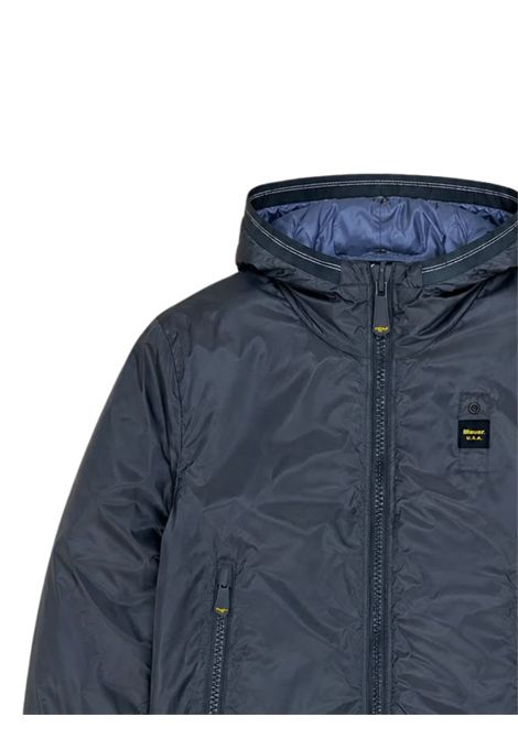 Giubbino bambino grigio reversibile BLAUER | 26WBLKC06278GRIGIO