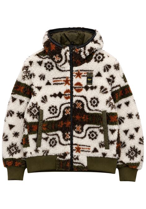 Giubbino bambino multicolor reversibile BLAUER | 26WBLKC06328MULTICOLOR